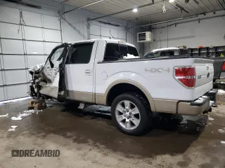2010 Ford F-150 XL with VIN 1FTFW1EVXAFD69983, listed as a Copart auction lot 44758875 with 299,876 mi miles and Salvage Title. Bid and sale history available at DreamBid. Image 2.