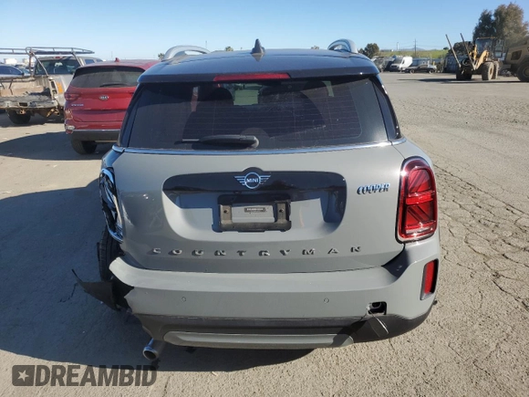2021 MINI Countryman Oxford Edition with VIN WMZ23BR04M3M78361, listed as a Copart auction lot 42338155 with 11,235 mi miles and Salvage Title. Bid and sale history available at carsss.com. Image 6.