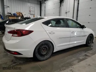 2019 Hyundai Elantra Preferred with VIN KMHD84LF0KU764147, listed as a Copart auction lot 51986265 with 118,209 mi miles and Salvage Title. Bid and sale history available at carsss.com. Image 3.