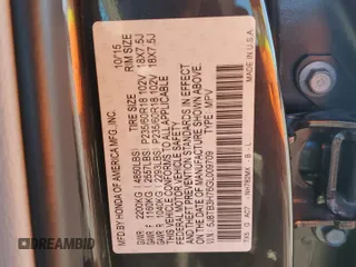2016 Acura RDX Advance Pkg with VIN 5J8TB3H76GL009709, listed as a Copart auction lot 45685505 with 58,935 mi miles and Salvage Title. Bid and sale history available at carsss.com. Image 13.