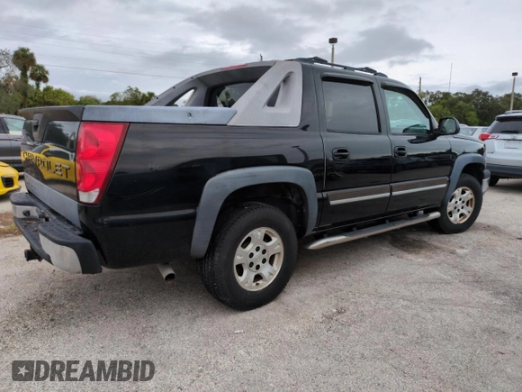 2005 Chevrolet Avalanche Z66 with VIN 3GNEC12Z35G258098, listed as a Copart auction lot 74543374 with Not Provided miles and Salvage Title. Bid and sale history available at carsss.com. Image 3.