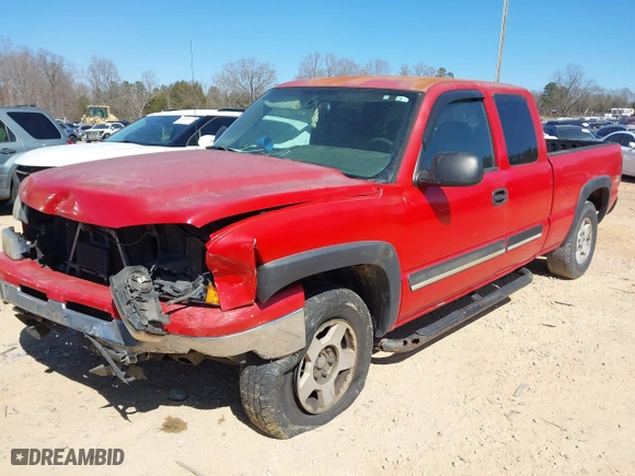 2006 Chevrolet Silverado 1500 LT2 with VIN 1GCEK19B56Z218062, listed as a IAAI auction lot 41699683 with 290,252 mi miles. Bid and sale history available at carsss.com. Image 18.
