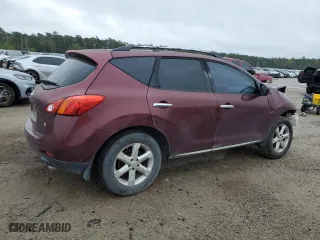 2009 Nissan Murano S with VIN JN8AZ18U39W004632, listed as a Copart auction lot 50890315 with 185,907 mi miles and Salvage Title. Bid and sale history available at carsss.com. Image 3.