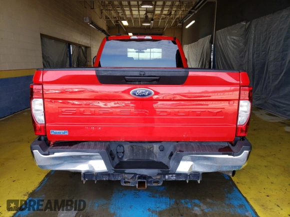 2021 Ford Super Duty F-250 SRW XL with VIN 1FT7W2B69MEC39033, listed as a Copart auction lot 48792145 with 137,804 mi miles and Clean Title. Bid and sale history available at carsss.com. Image 6.