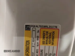 2024 GMC Terrain SLE z VIN 3GKALTEG8RL211776, wystawiony jako IAAI lot #41901624 z przebiegiem 14 287 mil mil oraz . Historia ofert i sprzedaży dostępna na DreamBid. Obrazek 9.