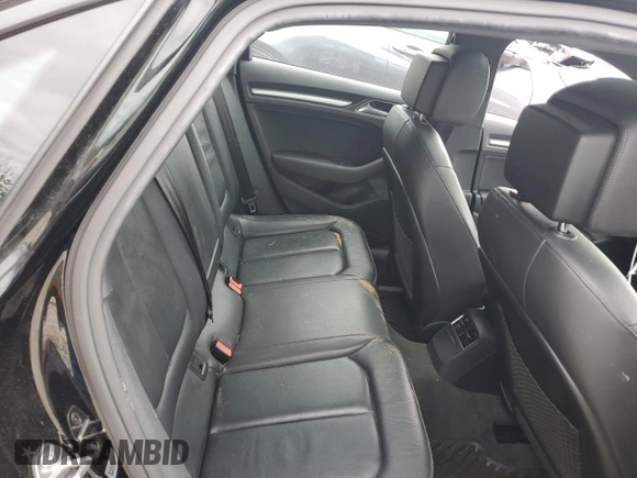 2018 Audi A3 Sedan Premium with VIN WAUB8GFF5J1031307, listed as a Copart auction lot 56465963 with 60,590 mi miles. Bid and sale history available at carsss.com. Image 10.