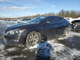 2016 Nissan Maxima SL with VIN 1N4AA6APXGC390099, listed as a Copart auction lot 41359135 with 66,199 mi miles and Salvage Title. Bid and sale history available at carsss.com. Image 1.