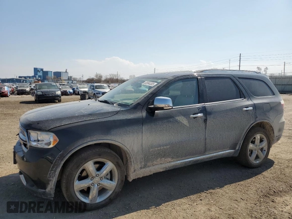 2013 Dodge Durango Citadel z VIN 1C4SDJET4DC500821, wystawiony jako Copart lot #50994305 z przebiegiem 209 141 mil mil oraz Szkoda całkowita • Salvage title. Historia ofert i sprzedaży dostępna na DreamBid. Obrazek 1.