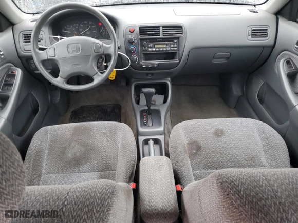 1999 Honda Civic EX with VIN 2HGEJ8644XH541829, listed as a Copart auction lot 45734025 with 129,960 mi miles and Salvage Title. Bid and sale history available at carsss.com. Image 8.