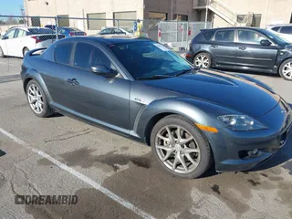 2008 Mazda RX-8 40th Anniversary with VIN JM1FE173580216164, listed as a IAAI auction lot 41657937 with 93,661 mi miles. Bid and sale history available at carsss.com. Image 1.