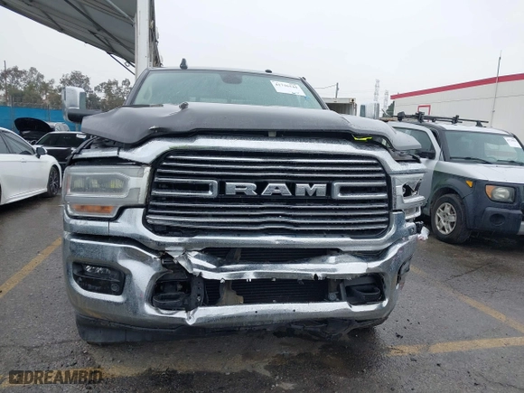 2022 Ram 2500 Laramie with VIN 3C6UR5FL2NG243857, listed as a IAAI auction lot 41736144 with 58,474 mi miles. Bid and sale history available at carsss.com. Image 12.