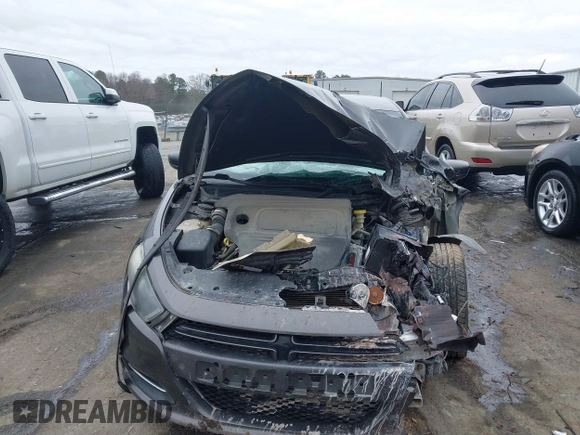 2016 Dodge Dart SXT with VIN 1C3CDFBA5GD591394, listed as a IAAI auction lot 41474744 with Not Provided miles and . Bid and sale history available at carsss.com. Image 12.