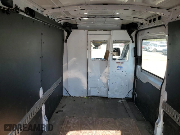 2019 Ford Transit with VIN 1FTYR2CM2KKB66496, listed as a Copart auction lot 87134004 with 190,590 mi miles and Salvage title. Bid and sale history available at DreamBid. Image 10.