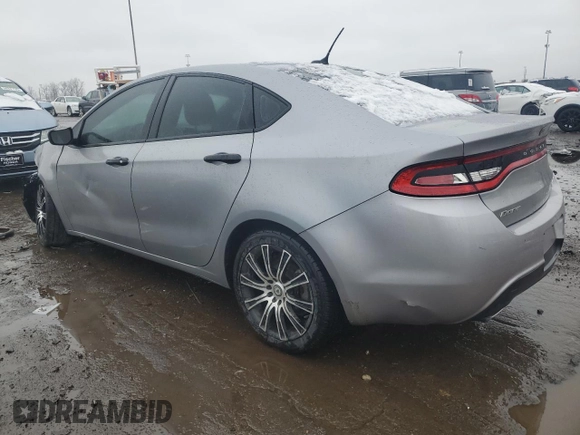 2014 Dodge Dart SXT with VIN 1C3CDFBB1ED693104, listed as a Copart auction lot 52308985 with 168,018 mi miles and Clean Title. Bid and sale history available at carsss.com. Image 2.