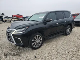2016 Lexus LX 570 with VIN JTJHY7AX6G4213759, listed as a Copart auction lot 84660334 with 124,969 mi miles and Salvage Title. Bid and sale history available at DreamBid. Image 1.