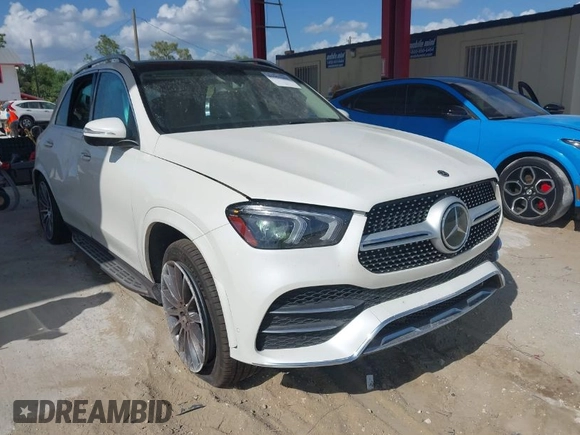 2020 Mercedes-Benz GLE 450 z VIN 4JGFB5KB5LA290908, wystawiony jako IAAI lot #41951204 z przebiegiem 38 263 mil mil oraz . Historia ofert i sprzedaży dostępna na DreamBid. Obrazek 1.