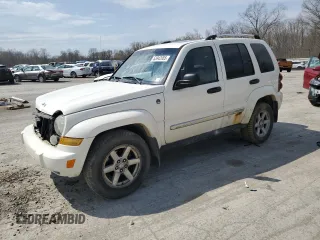 2005 Jeep Liberty Limited z VIN 1J4GL58K15W505925, wystawiony jako Copart lot #53942955 z przebiegiem 145 894 mil mil oraz Szkoda całkowita • Salvage title. Historia ofert i sprzedaży dostępna na DreamBid. Obrazek 1.