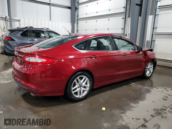 2014 Ford Fusion SE with VIN 3FA6P0H74ER155705, listed as a Copart auction lot 49482865 with 109,225 mi miles and Salvage Title. Bid and sale history available at carsss.com. Image 3.
