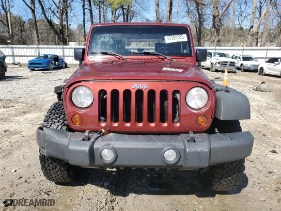 2010 Jeep Wrangler Mountain with VIN 1J4AA2D17AL211867, listed as a Copart auction lot 47586585 with 140,320 mi miles and Salvage Title. Bid and sale history available at carsss.com. Image 5.