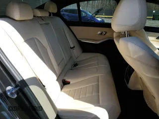 2019 BMW 3 Series 330i with VIN 3MW5R1J5XK8B00074, listed as a Copart auction lot 50806195 with 77,777 mi miles and Salvage Title. Bid and sale history available at carsss.com. Image 10.