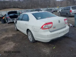 2009 Mercury Milan Premier with VIN 3MEHM08109R607712, listed as a IAAI auction lot 41464362 with 128,753 mi miles. Bid and sale history available at carsss.com. Image 3.