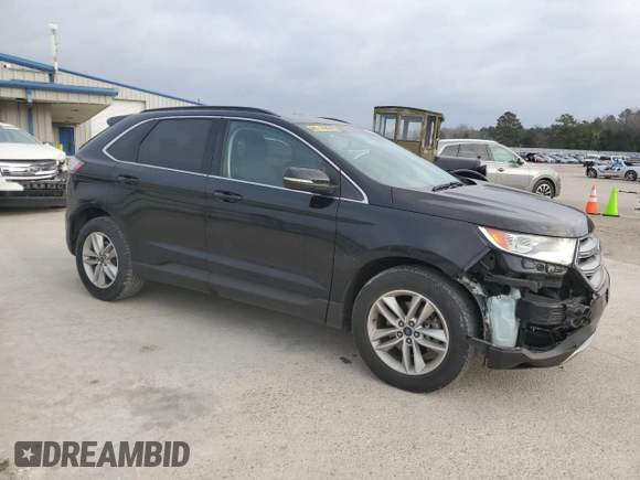 2017 Ford Edge SEL with VIN 2FMPK3J9XHBC35082, listed as a Copart auction lot 48545075 with 148,904 mi miles and Salvage Title. Bid and sale history available at carsss.com. Image 4.