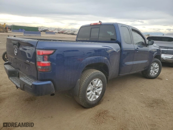 2022 Nissan Frontier S with VIN 1N6ED1CM0NN622278, listed as a Copart auction lot 85948524 with 29,854 mi miles and Salvage Title. Bid and sale history available at carsss.com. Image 3.