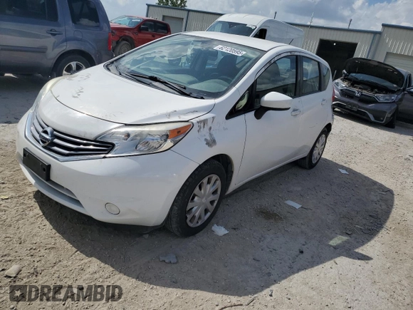 2016 Nissan Note S with VIN 3N1CE2CP5GL388426, listed as a Copart auction lot 62120595 with 133,203 mi miles and Clean title. Bid and sale history available at DreamBid. Image 1.