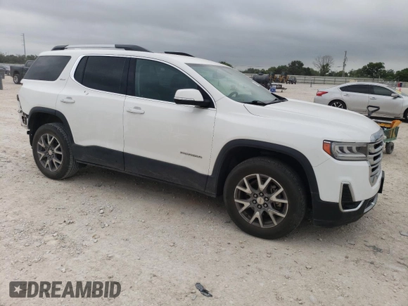 2020 GMC Acadia SLT with VIN 1GKKNMLS0LZ115118, listed as a Copart auction lot 54934985 with 67,243 mi miles and Salvage title. Bid and sale history available at DreamBid. Image 4.