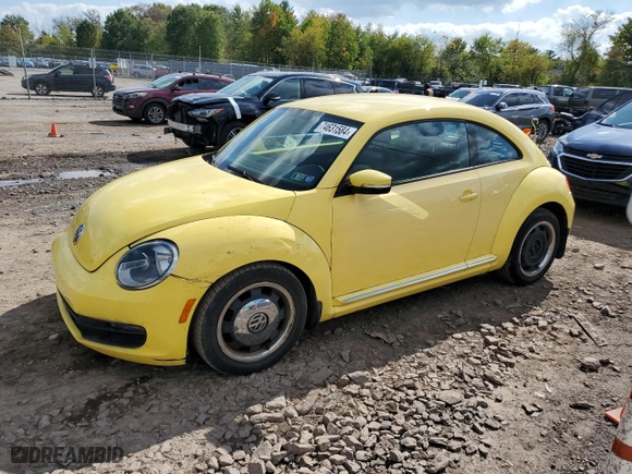 2012 Volkswagen Beetle 2.5L w/Sun PZEV with VIN 3VWJP7AT8CM613516, listed as a Copart auction lot 74631584 with 119,177 mi miles and Clean Title. Bid and sale history available at carsss.com. Image 1.