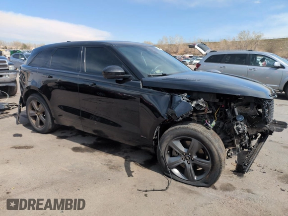 2021 Land Rover Range Rover Velar R-Dynamic S with VIN SALYT2EX0MA315255, listed as a Copart auction lot 53376485 with 75,980 mi miles and Salvage title. Bid and sale history available at DreamBid. Image 4.
