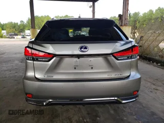 2021 Lexus RX with VIN 2T2YGMDAXMC061923, listed as a Copart auction lot 68178483 with 36,268 mi miles. Bid and sale history available at carsss.com. Image 6.