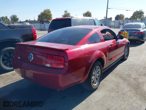 2009 Ford Mustang with VIN 1ZVHT80N795100825, listed as a IAAI auction lot 40588649 with 134,411 mi miles and . Bid and sale history available at carsss.com. Image 4.