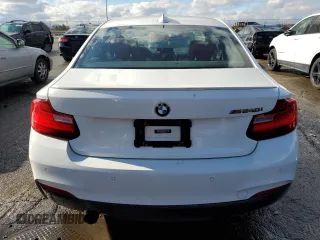 2017 BMW 2 Series M240i xDrive with VIN WBA2G3C37HV986764, listed as a Copart auction lot 43456875 with 83,438 mi miles and Salvage Title. Bid and sale history available at carsss.com. Image 6.