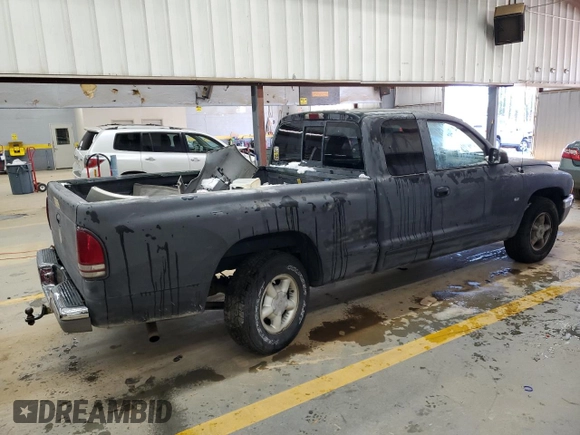 1997 Dodge Dakota with VIN 1B7GL23X6VS120925, listed as a Copart auction lot 81242474 with 190,295 mi miles and Salvage Title. Bid and sale history available at carsss.com. Image 3.