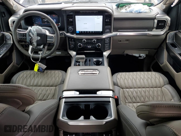 2024 Ford F-150 with VIN 1FTFW7LD8RFB79270, listed as a Copart auction lot 51674575 with 6,413 mi miles and Salvage title. Bid and sale history available at DreamBid. Image 8.