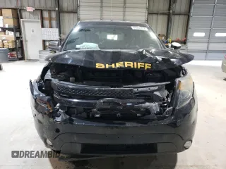 2015 Ford Utility Police Interceptor with VIN 1FM5K8AR4FGA41531, listed as a Copart auction lot 85951774 with 113,857 mi miles and Salvage Title. Bid and sale history available at carsss.com. Image 5.