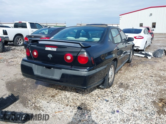 2004 Chevrolet Impala with VIN 2G1WF52E349136173, listed as a IAAI auction lot 41572743 with 163,280 mi miles. Bid and sale history available at carsss.com. Image 4.