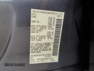 2015 Nissan Armada Platinum z VIN 5N1BA0NF6FN617932, wystawiony jako Copart lot #48202355 z przebiegiem 101 219 mil mil oraz Szkoda całkowita • Salvage title. Historia ofert i sprzedaży dostępna na DreamBid. Obrazek 13.