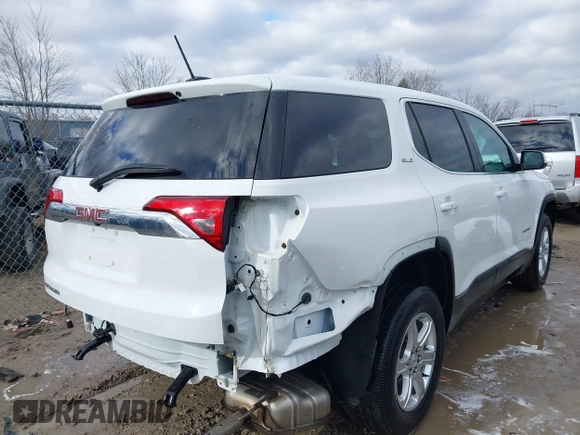 2019 GMC Acadia SLE with VIN 1GKKNKLA9KZ233226, listed as a IAAI auction lot 41836478 with 53,794 mi miles. Bid and sale history available at carsss.com. Image 4.