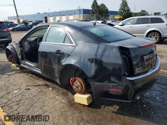 2008 Cadillac CTS RWD w/1SB with VIN 1G6DP57V880109705, listed as a Copart auction lot 69498214 with 0 mi miles and Clean Title. Bid and sale history available at carsss.com. Image 2.