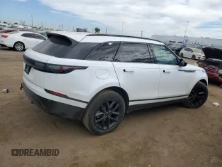 2024 Land Rover Range Rover Velar S with VIN SALYJ2EX3RA378086, listed as a Copart auction lot 72570894 with 17,122 mi miles and Salvage Title. Bid and sale history available at DreamBid. Image 3.