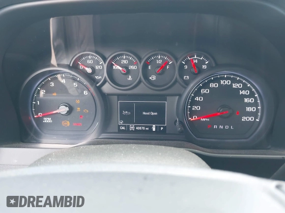 2021 Chevrolet Silverado 1500 Custom with VIN 3GCUYBEFXMG200422, listed as a IAAI auction lot 41955342 with 40,876 mi miles and . Bid and sale history available at DreamBid. Image 7.