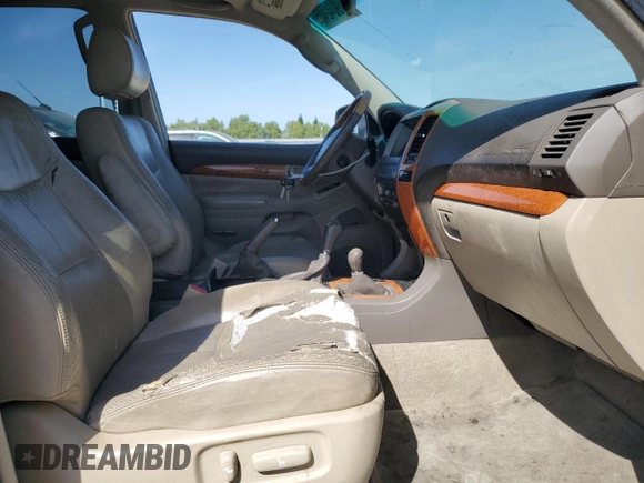 2004 Lexus GX 470 z VIN JTJBT20X840054996, wystawiony jako Copart lot #53924245 z przebiegiem 277 813 mil mil oraz Szkoda całkowita • Salvage title. Historia ofert i sprzedaży dostępna na DreamBid. Obrazek 7.