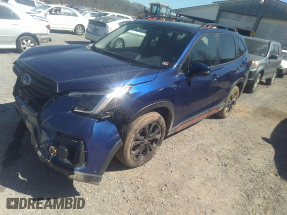 2024 Subaru Forester Sport with VIN JF2SKAGC5RH412374, listed as a IAAI auction lot 41764084 with 22,052 mi miles. Bid and sale history available at carsss.com. Image 18.