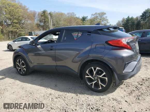 2018 Toyota C-HR XLE with VIN NMTKHMBX6JR051437, listed as a Copart auction lot 54416125 with 37,262 mi miles and Salvage Title. Bid and sale history available at DreamBid. Image 2.