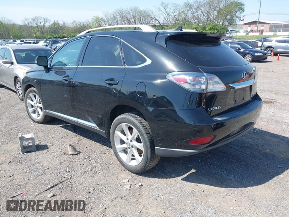 2010 Lexus RX 350 with VIN 2T2ZK1BA2AC033050, listed as a IAAI auction lot 42006248 with 356,968 mi miles. Bid and sale history available at carsss.com. Image 3.