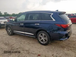 2019 Infiniti QX60 Luxe with VIN 5N1DL0MN0KC568860, listed as a Copart auction lot 58367525 with 68,446 mi miles and Salvage title. Bid and sale history available at DreamBid. Image 2.