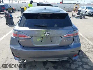 2015 Lexus CT 200h Hybrid with VIN JTHKD5BH0F2215015, listed as a IAAI auction lot 41824227 with 1 mi miles. Bid and sale history available at carsss.com. Image 16.
