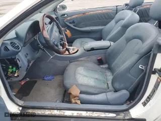 2004 Mercedes-Benz CLK-Class Cabriolet 3.2L with VIN WDBTK65G04T015892, listed as a Copart auction lot 74207654 with 0 mi miles and Salvage Title. Bid and sale history available at carsss.com. Image 7.